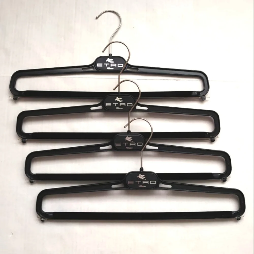 ETRO Milano Trouser Hangers Black Bundle of 4